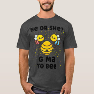 Camiseta Sexo De Bebê Correspondente Revela Festa Ele Ou El