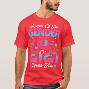 Camiseta Sexo De Bebê Revela Chá Rosa Ou Azul Gigi Amores