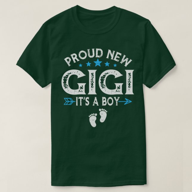 Camiseta Sexo de família bonito revela novos Gigi orgulhoso (Frente do Design)