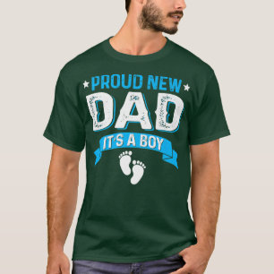 Camiseta Sexo de Família Engraçado Revela Novo papai Orgulh