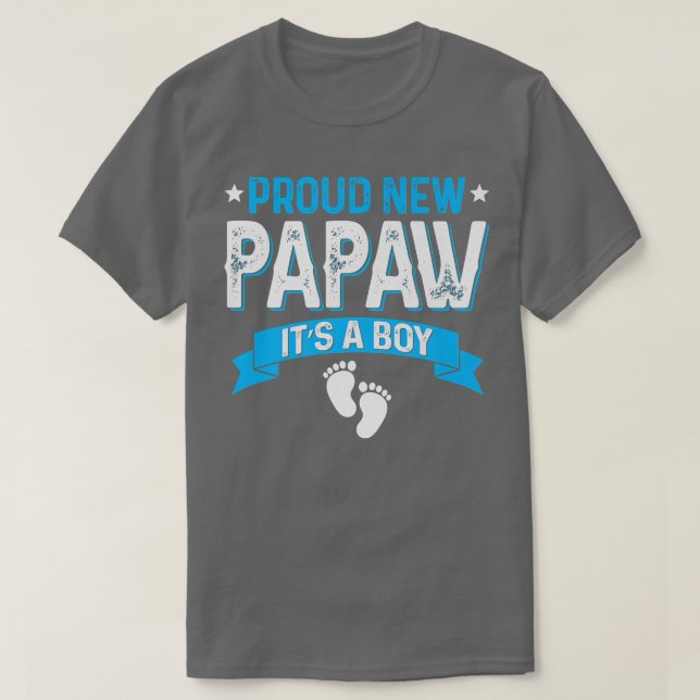 Camiseta Sexo de Família Engraçado Revela Orgulho Novo Papá (Frente do Design)