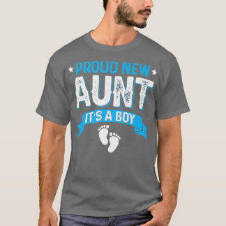 Camiseta Sexo de Família Engraçado Revela Orgulhosa Tia Nov