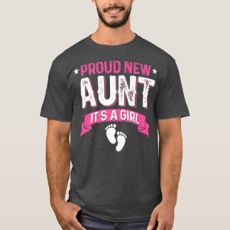 Camiseta Sexo de Família Engraçado Revela Tia Nova Orgulhos