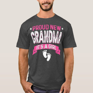 Camiseta Sexo de Família Engraçado Revela Vovó Nova Orgulho