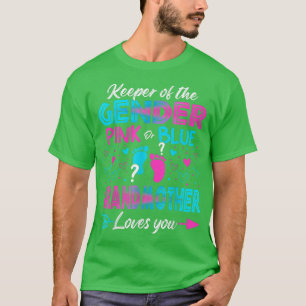 Camiseta Sexo Do Bebê Revela Chá Rosa Ou Avó Azul