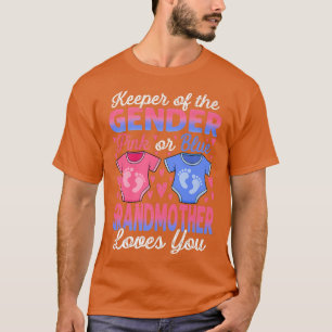 Camiseta Sexo Do Bebê Revela Chá Rosa Ou Avó Azul