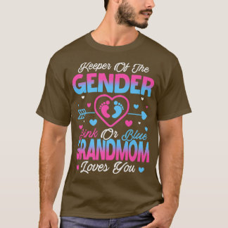 Camiseta Sexo Do Bebê Revela Chá Rosa Ou Azul Avó Lo