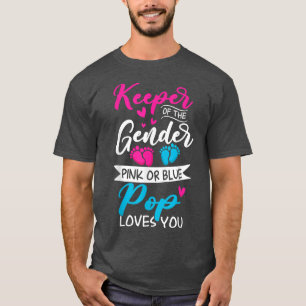 Camiseta Sexo Do Bebê Revela Chá Rosa Ou Azul Pop ama Y