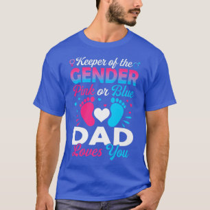 Camiseta Sexo Do Bebê Revela Chá Rosa Ou Pai Azul Amores Y