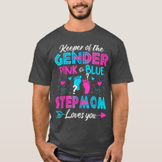 Camiseta Sexo Do Bebê Revelar Chá Rosa Ou Azul Stepmmama Lo