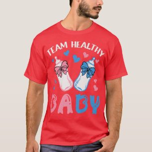 Camiseta Sexo engraçado revelação da festa Team Healthy Bab