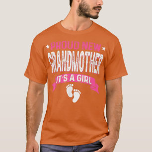 Camiseta Sexo Familiar Engraçado Revela Orgulhosa Nova Avó