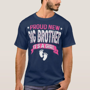 Camiseta Sexo Familiar Engraçado Revela Orgulhoso Novo Irmã