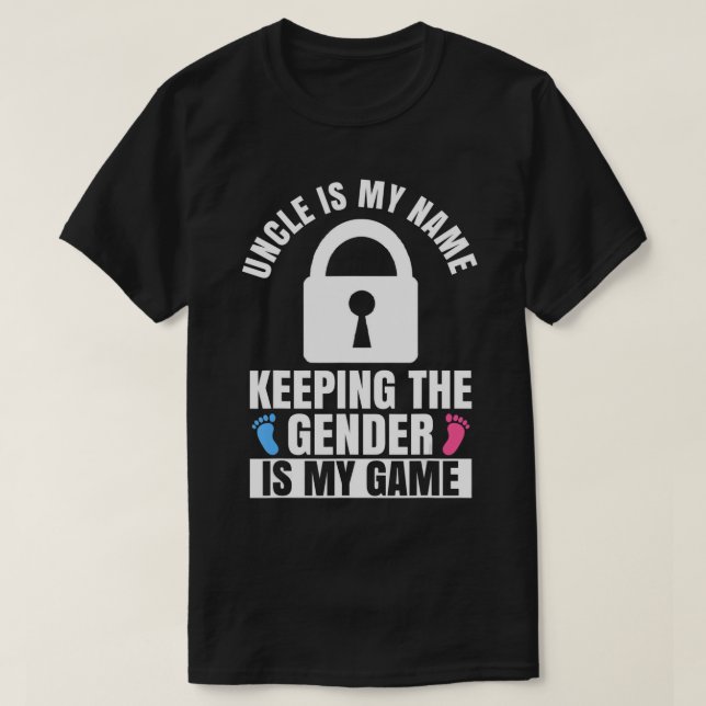 Camiseta Sexo masculino Design para um Detentor da Genda (Frente do Design)