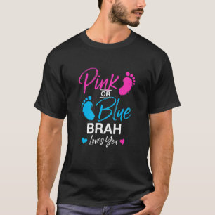 Camiseta Sexo Reveal Brah Chá de fraldas Irmão 2