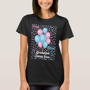 Camiseta Sexo Reveal Rosa ou Blue Avô te ama