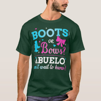 Camiseta Sexo revela botas ou arcos abuelo correspondendo a