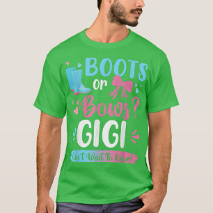 Camiseta Sexo revela botas ou arcos Gigi correspondente ao 