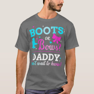 Camiseta Sexo revela botas ou arcos pais que correspondem a