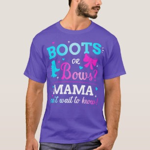 Camiseta Sexo revela botas ou arcos que mama bate par bebê