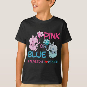 Camiseta Sexo Revela Rosa ou Azul Menino ou Festa Menina