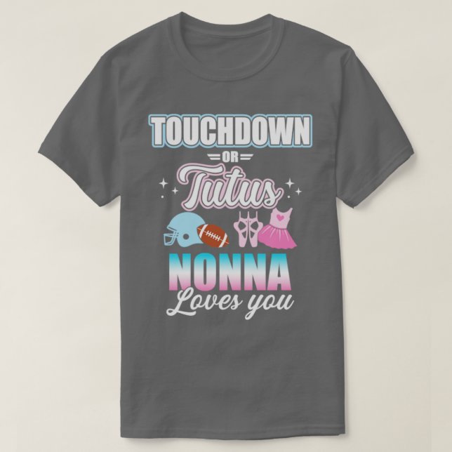 Camiseta Sexo revela touchdowns ou tutus não corresponde a  (Frente do Design)