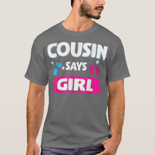 Camiseta Sexo Revelado Primo Diz Menina Correspondente À Fa