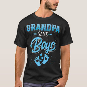 Camiseta Sexo Revelado Vovô Diz Filha De Bebê