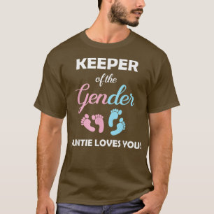 Camiseta Sexo Revelar Tia Para Novos Pais