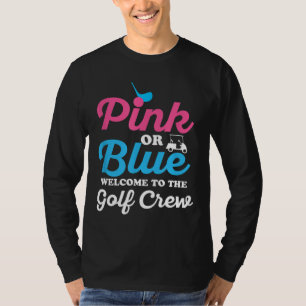 Camiseta Sexo Revele Design de Golfe para uma Família de Go