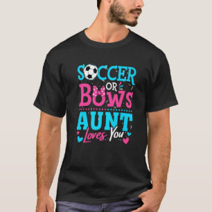 Camiseta Sexo Revele Futebol Ou Arco Tia Te Ama Objetivos