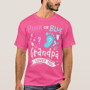 Camiseta Sexo Revele Vovô Rosa ou Azul 3