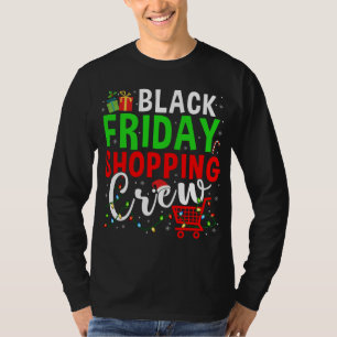 Camiseta Sexta-Feira Comprando Tripulantes À Noite Negra Sh