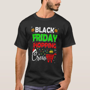 Camiseta Sexta-Feira Comprando Tripulantes À Noite Negra Sh