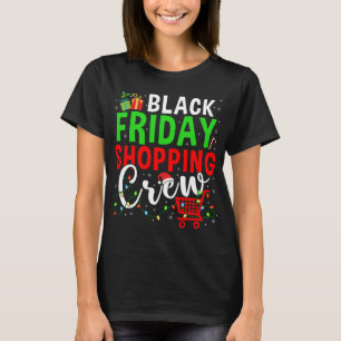 Camiseta Sexta-Feira Comprando Tripulantes À Noite Negra Sh