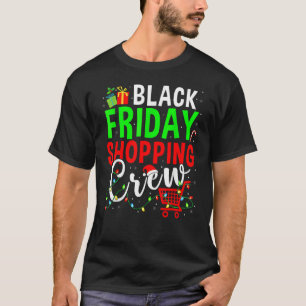 Camiseta Sexta-Feira Comprando Tripulantes À Noite Negra Sh