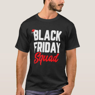 Camiseta Sexta-Feira Comprando Tripulantes À Noite Negra Sh