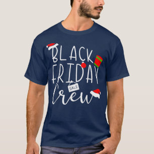 Camiseta Sexta-Feira Comprando Tripulantes À Noite Negra Sh