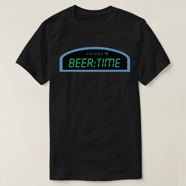Camiseta Sexta-feira da cerveja (Frente do Design)