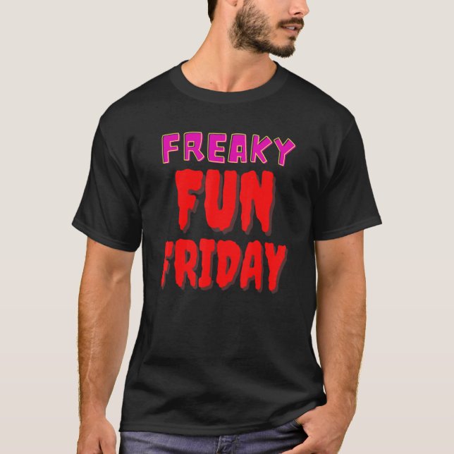 Camiseta Sexta-feira divertida (Frente)