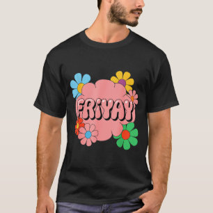 Camiseta Sexta-feira feliz Fri-yay Professor Escola Meme _1