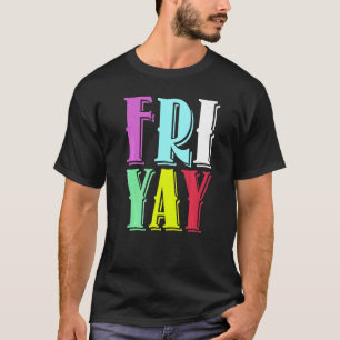 Camiseta Sexta-Feira Feliz Professor De Volta À Escola