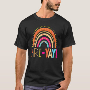Camiseta Sexta-feira feliz Professor Tgif Friyay Escola