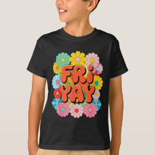 Camiseta Sexta-feira Feliz Sexta-feira Feliz Sexta-feira Pr