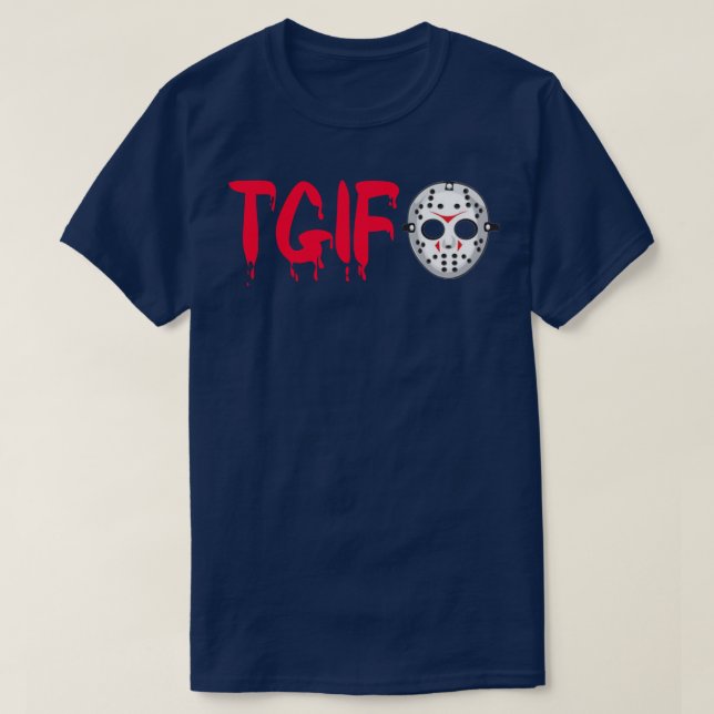 Camiseta Sexta-feira O 13 TGIF (Frente do Design)