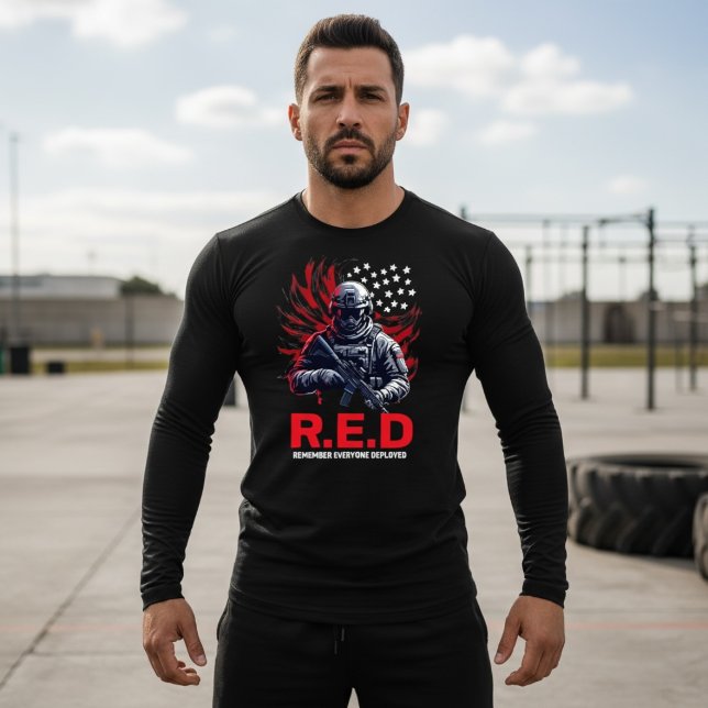 Camiseta Sexta-feira R.E.D.  (Criador carregado)