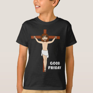 Camiseta Sexta-feira Santa Jesus Cruz Semana Santa Cristão