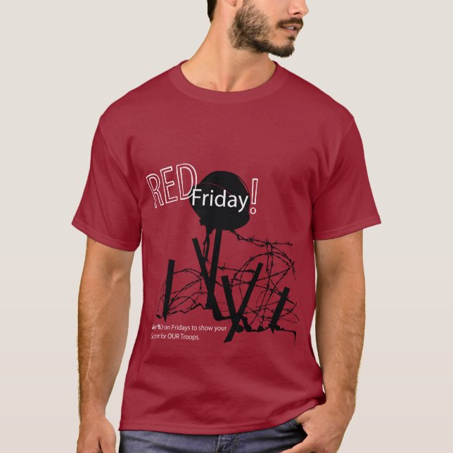 Camiseta Sexta-feira vermelha (Frente)