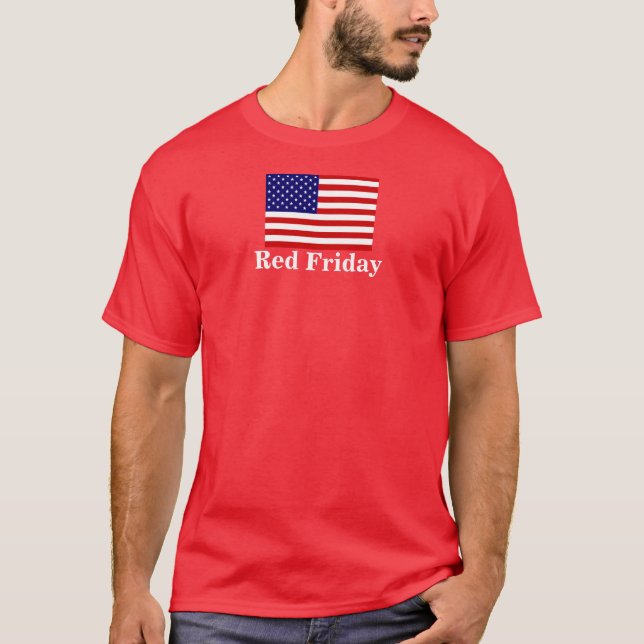 Camiseta Sexta-feira vermelha (Frente)