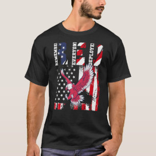 Camiseta Sexta-Feira Vermelha Lembre-se de Todos Implantado